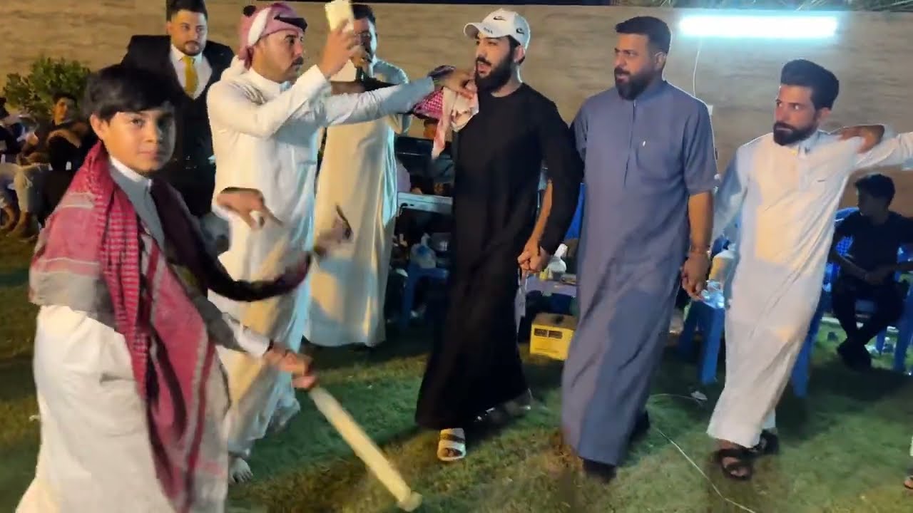 جوبي ليث الشيحاوي و احمد كريم العويسي روساني بغداد الاول مع الفنان ضياء العراقي في ابو غريب