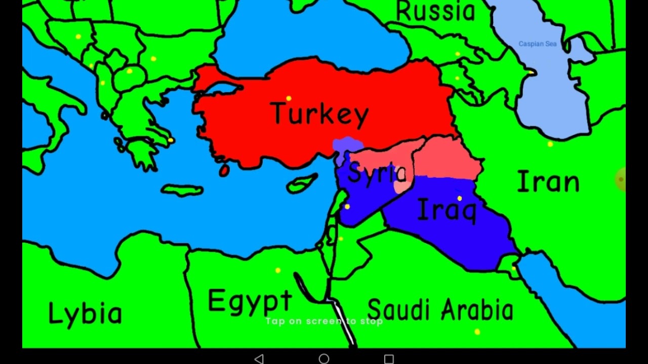Turkey vs Iraq and Syria
