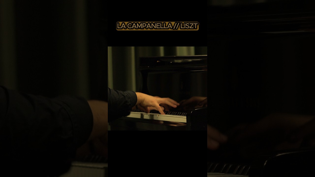 LA CAMPANELLA LIVE 🔴 // LISZT #liszt #classicalmusic #piano #music #classicalmusic #lacampanella