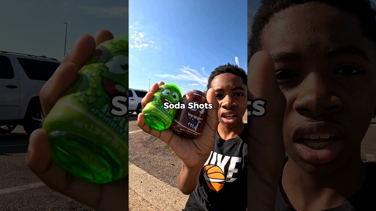 I Tried Soda Shots Candy