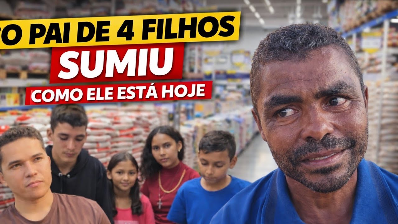 O pai de 4 filhos sumiu? Não estava no supermercado O que aconteceu com ele? @ElizeuSilvaTV 