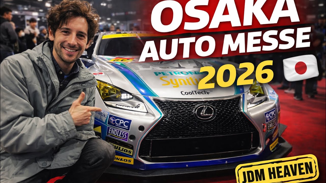 OSAKA AUTO MESSE 2026 — Ultimate Car Show Experience! 🚘 Japan’s Biggest Auto Event