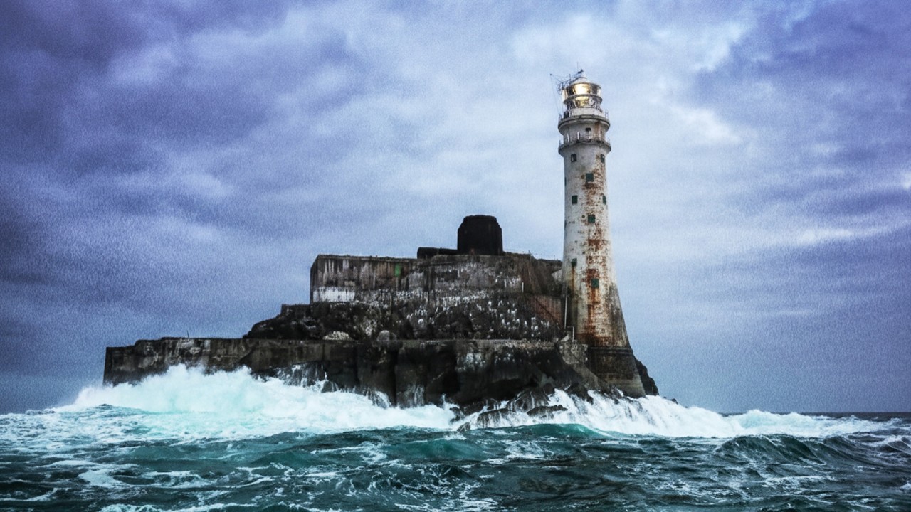 I Turned a Long-Abandoned Lighthouse Island Into a Luxury Home (ASMR)