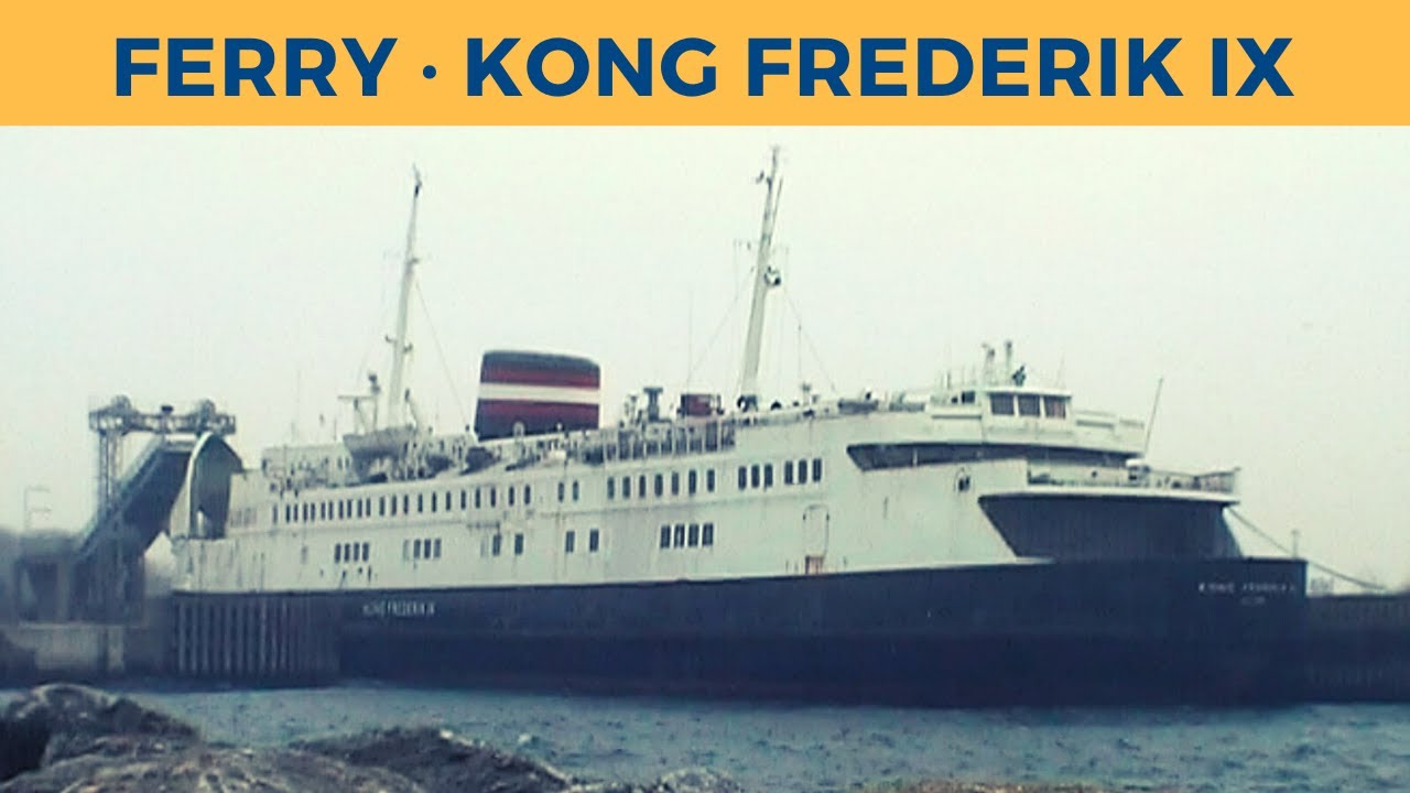 Classic Ferry Video 2005 - Ferry KONG FREDERIK IX, Halsskov (Jupiter Shipmanagement)