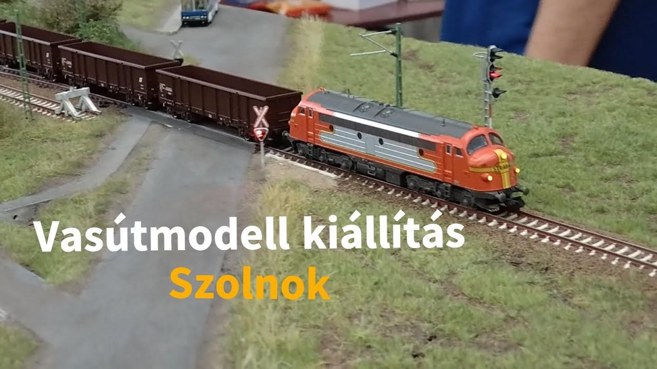 Szolnoki Vasútmodell kiállítás VOKE 2024 október