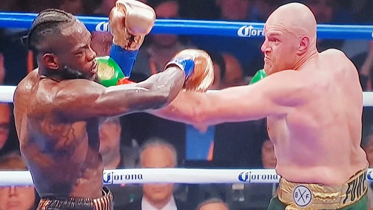 Tyson fury flick jab pure skill