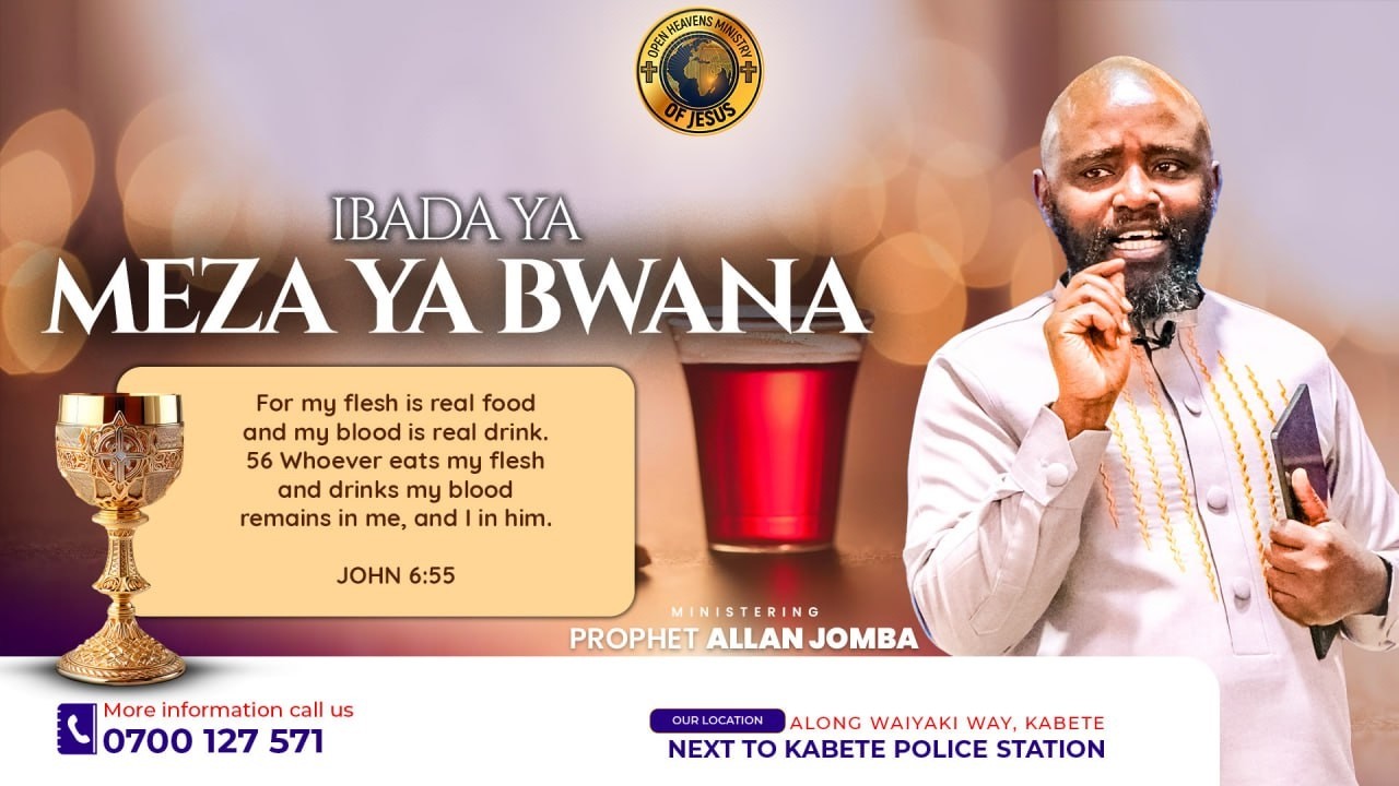 IBADA YA MEZA YA BWANA || 08.03.2026 GIVING DETAILS: MPESA: +254724266266