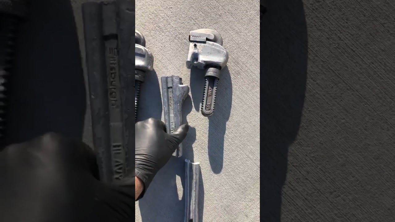 Ridgid vs. Harbor Freight Pipe Wrench: One Broke in 3 Pieces! 🛠️💥