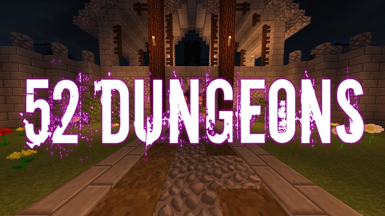 52Dungeons (Release) - Minecraft 1.12.1 Minigame Map  - Trailer/Animation