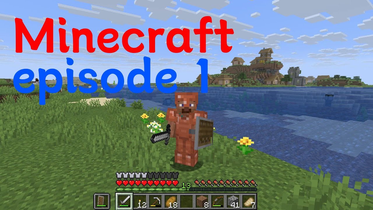 SURVIE MINECRAFT ÉPISODE 1 | Armure full cuivre & futur emplacement de base !