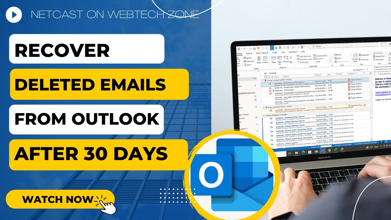 How to Recover Deleted Emails From Outlook After 30 Days?