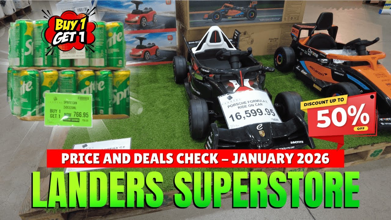 [4K] LANDERS SUPERSTORE BALINTAWAK - Price and Deals Check January 2026