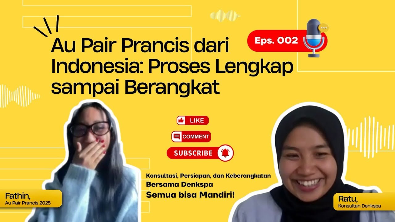 Au Pair Prancis dari Indonesia | Proses Lengkap sampai berangkat!