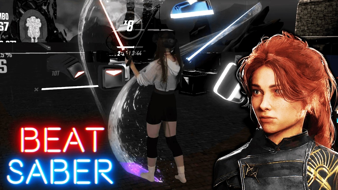 Lumière - Lorien Testard from Clair Obscur: Expedition 33 || Beat Saber Mixed Reality