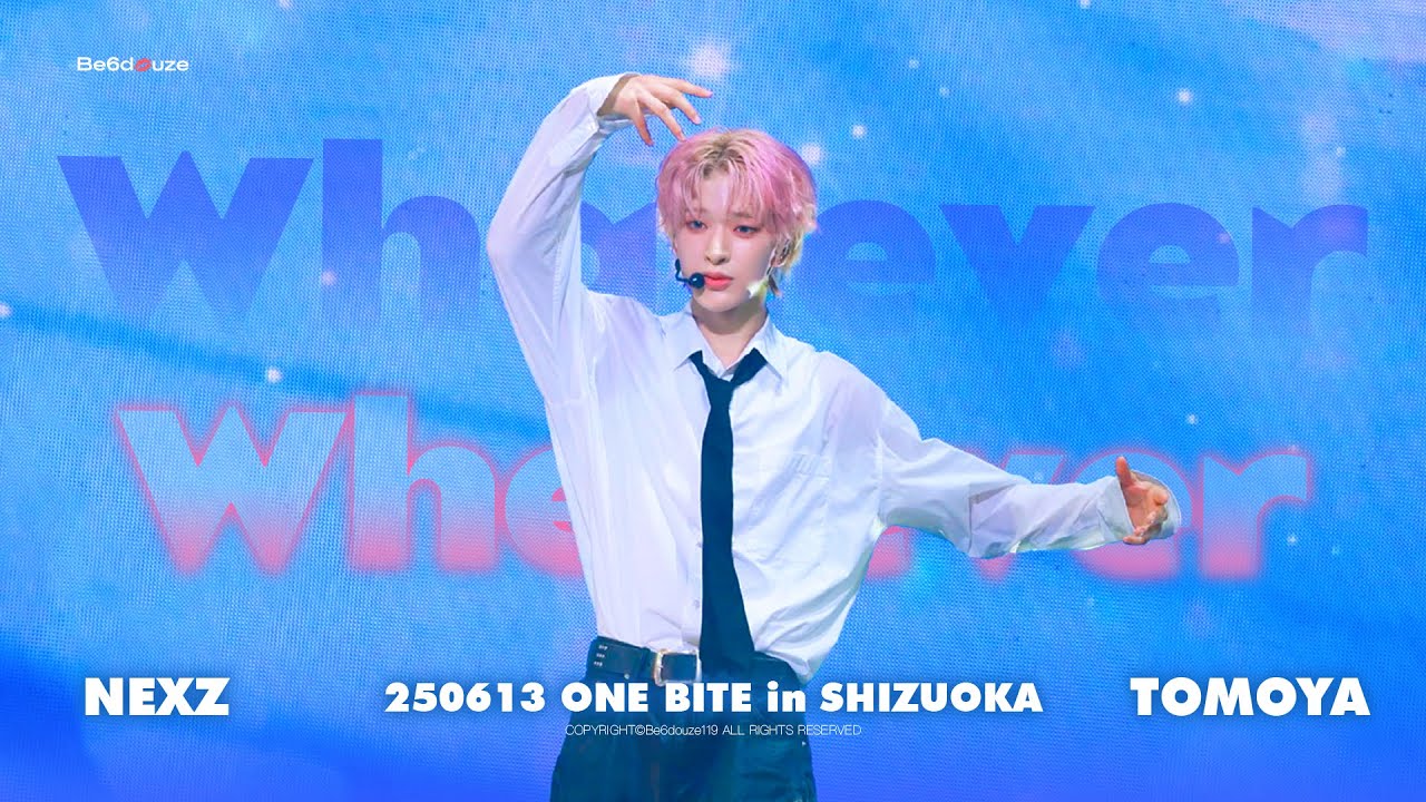 「NEXZ TOMOYA」250613 Whatever Whenever (JPN.Ver.) 토모야 직캠 NEXZ LIVE TOUR 2025 