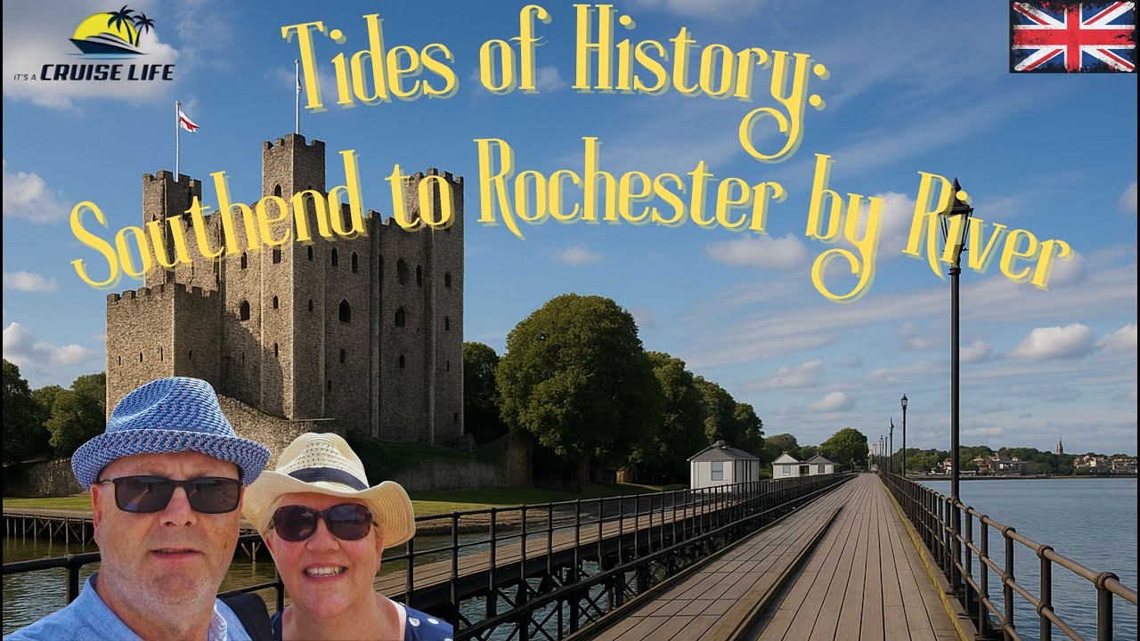 River Thames Cruise from Southend to Rochester | Hidden UK Gems 4K