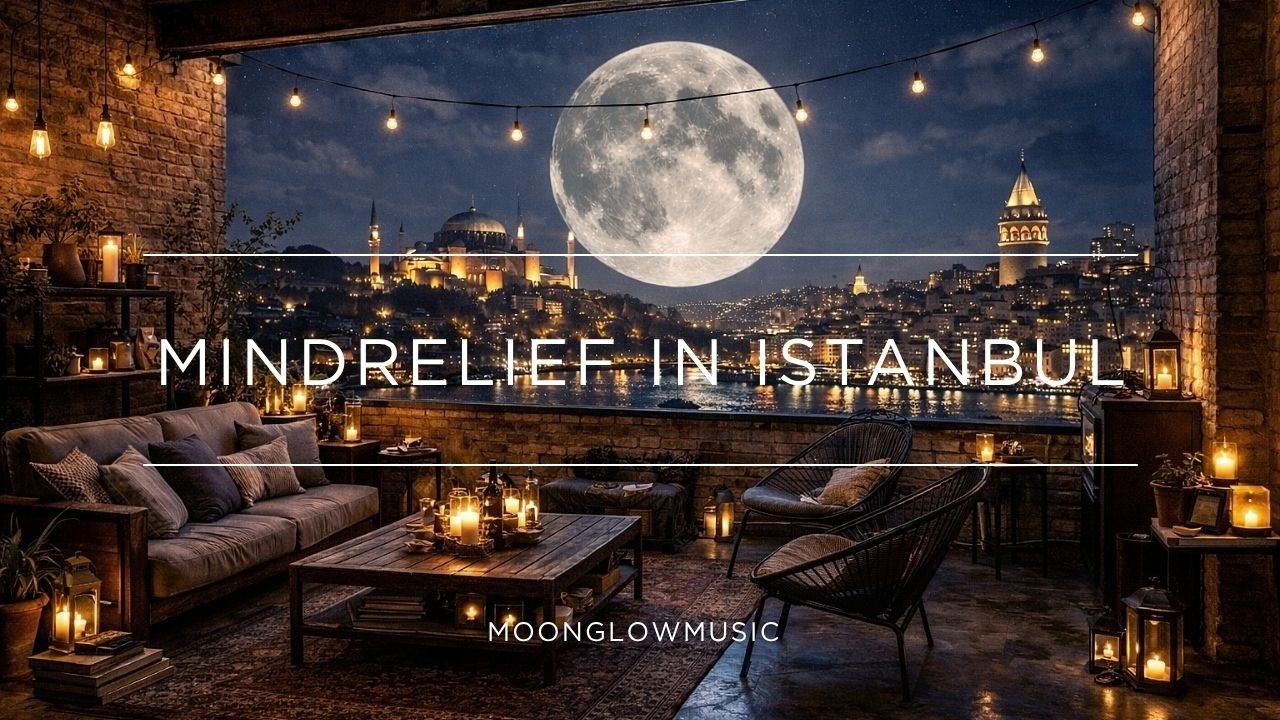 Cozy | Full Moon in Istanbul with DowntempoPerfect for Deep Sleep [Moonlight Vibes & Slow]