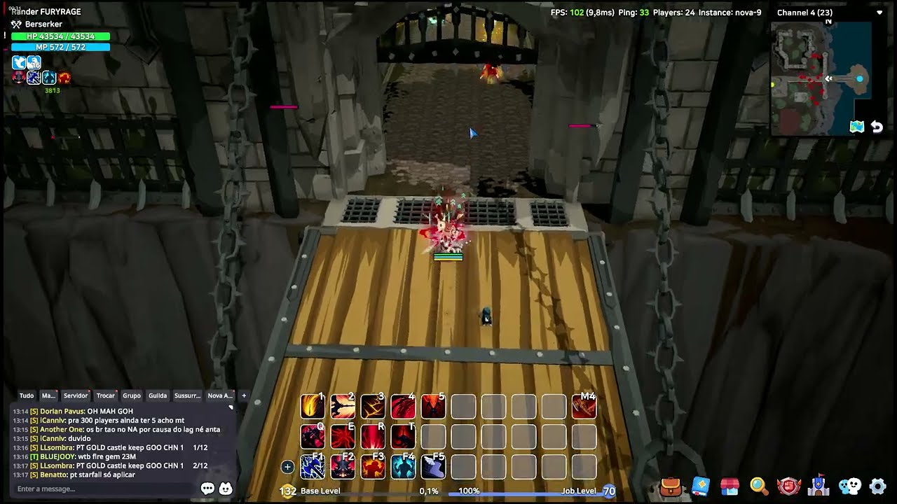 Spirit Vale - Berserker Bash build in Dark Fortress