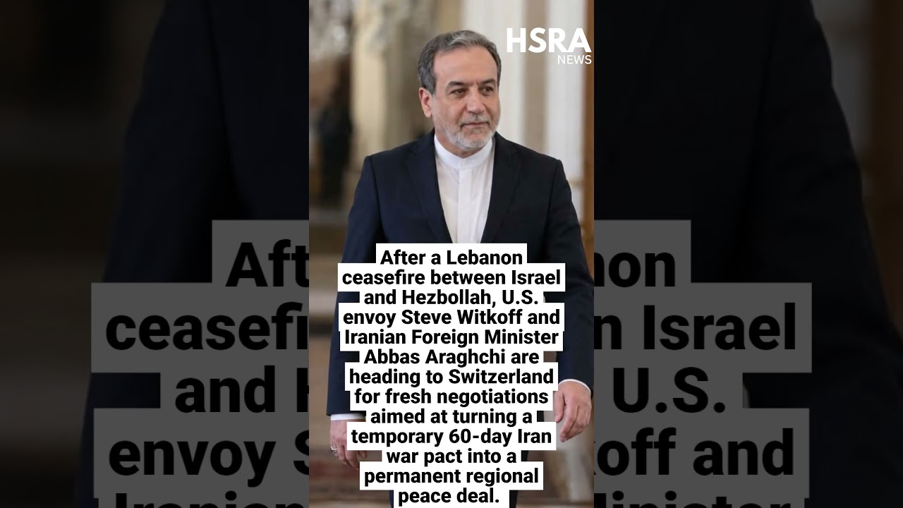 US Iran Peace Talks Resume In Switzerland | Steve Witkoff To Meet Abbas Araghchi #shorts #news