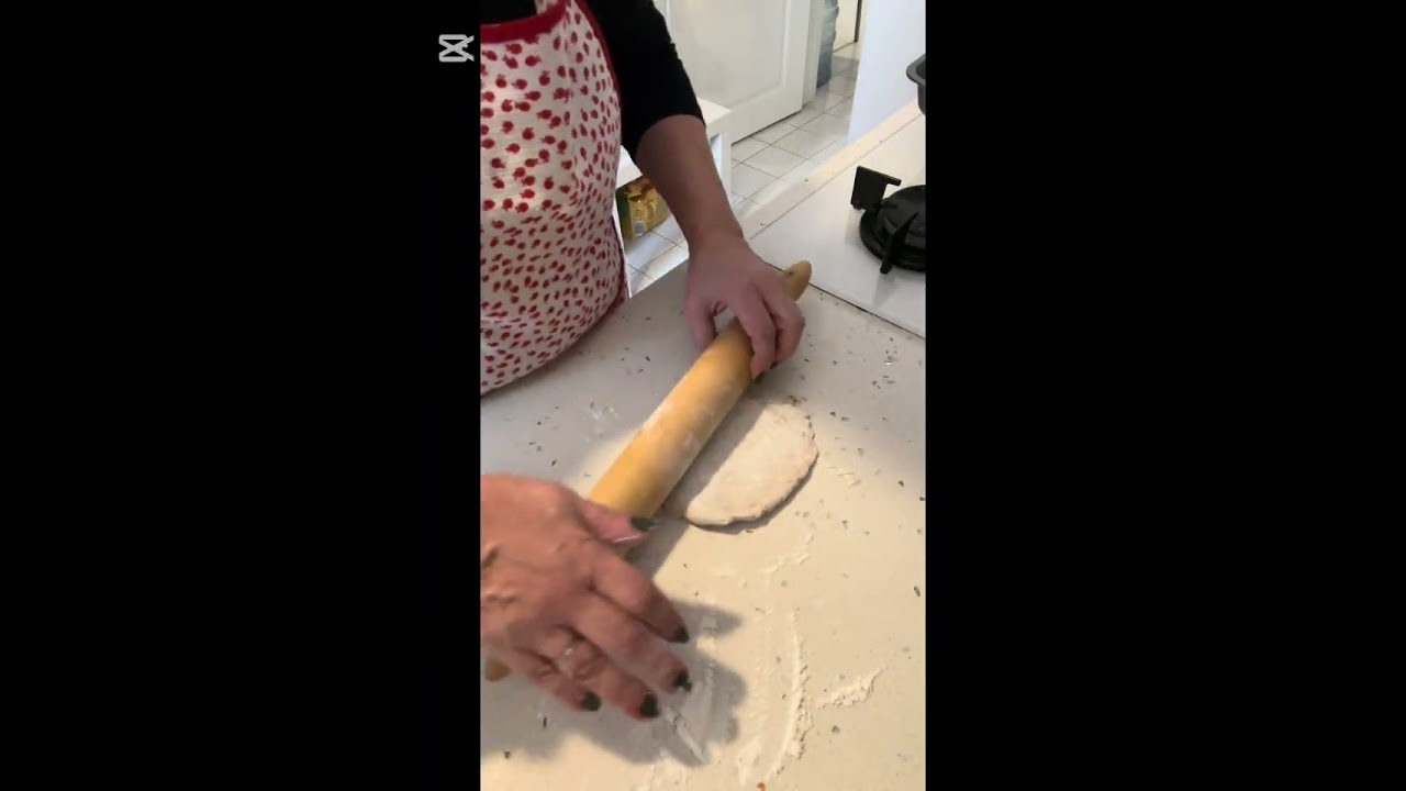 Part 1. Tarçınlı tek hamurdan iki elmalı kurabiye.🍎