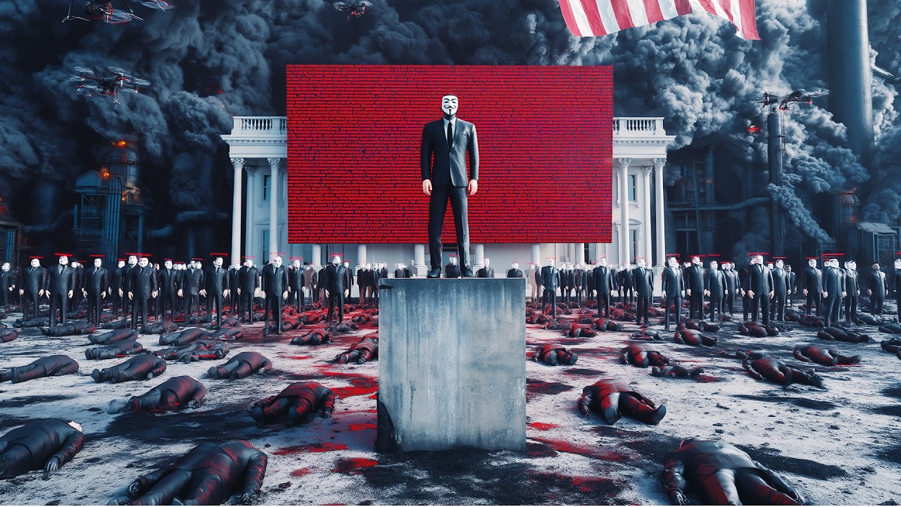 Dictator Kills 25% of the Population to Win Election Causing 100,000 People to Storm the Government