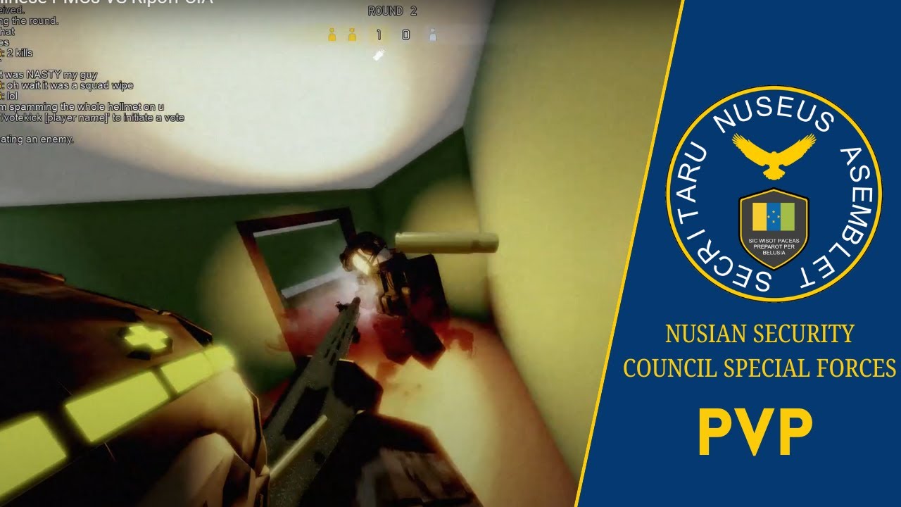 HELLMET - PVP, Nusian Security Council Special Forces VS White Coast Royal Security