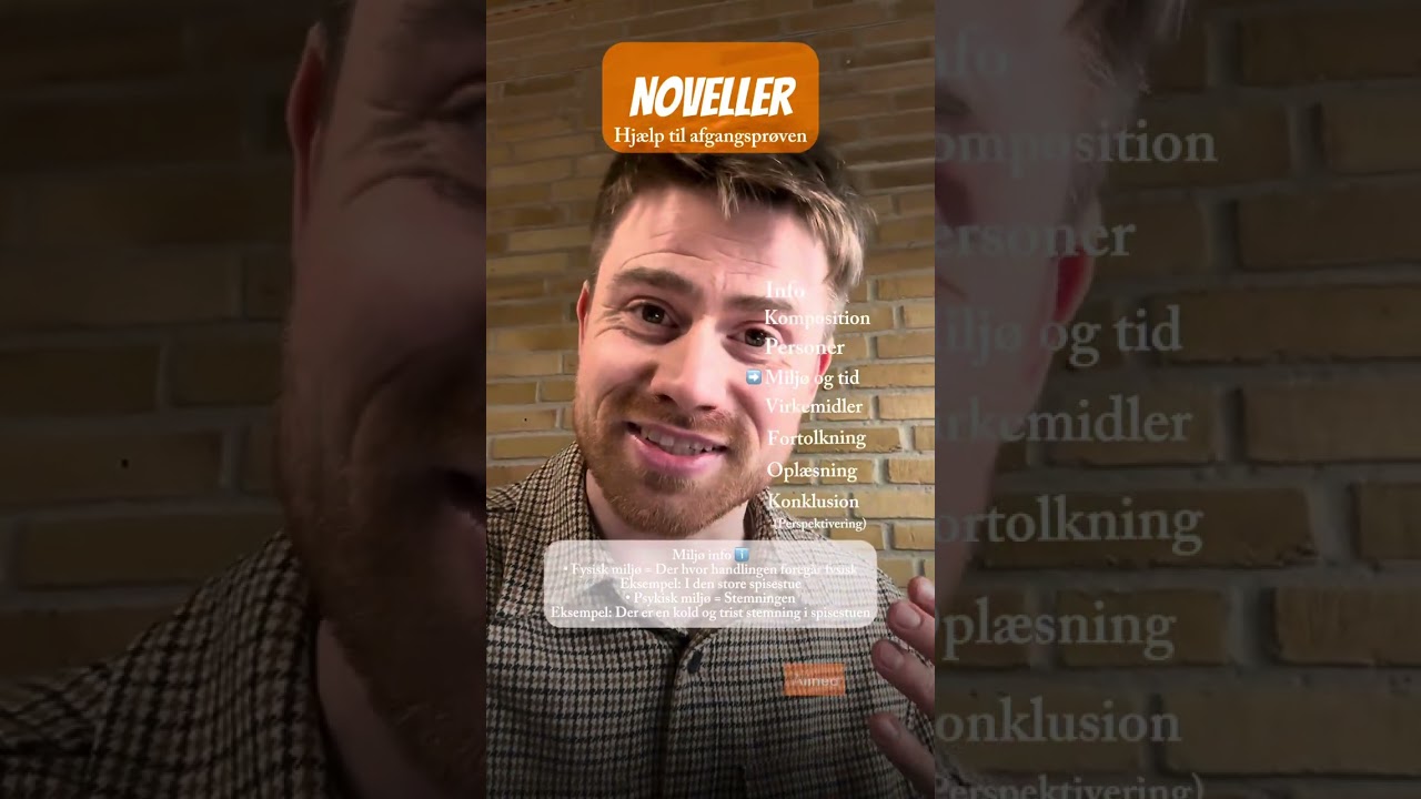 Analyse af novelle