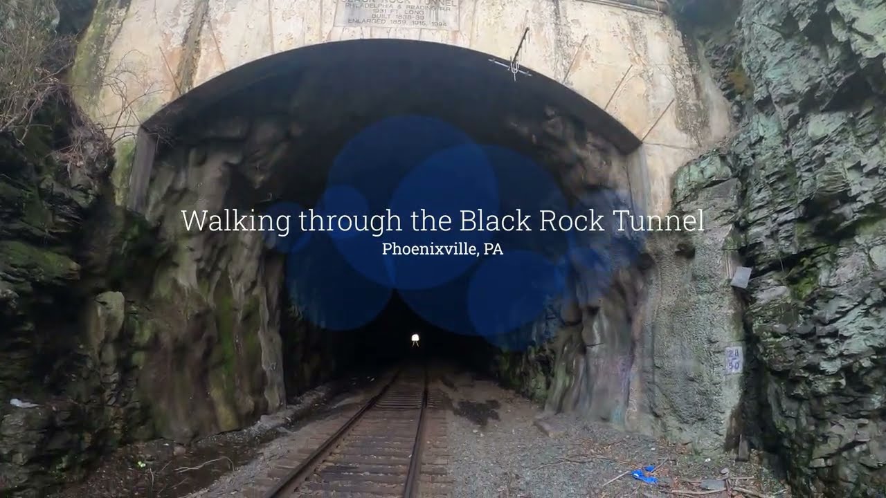 Walking Through Black Rock Tunnel
