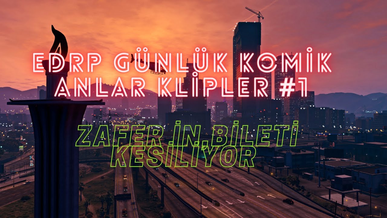 |EDRP| GÜNLÜK KOMİK ANLAR KLİPLERİ #1 / ZAFER İN , BİLETİ KESİLİYOR :D.