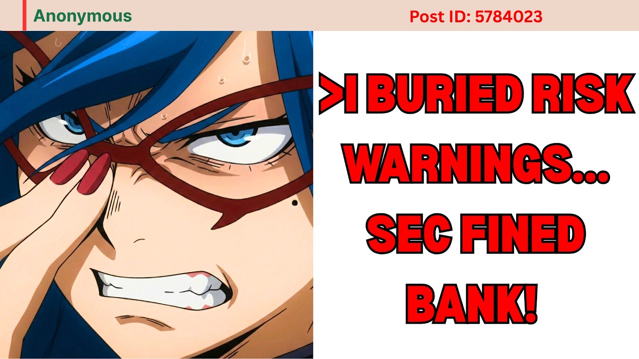 Feminist Compliance Officer Buried Risk Warnings. SEC Fines Nearly Bankrupted the Bank.