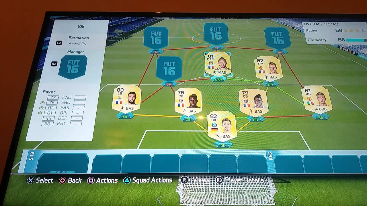 THE BEST 50 K TEAM IN FIFA 16