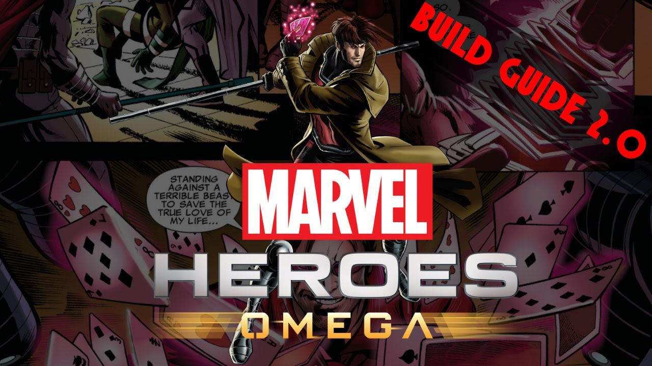 Marvel Heroes Omega: Gambit Build Guide 2.0