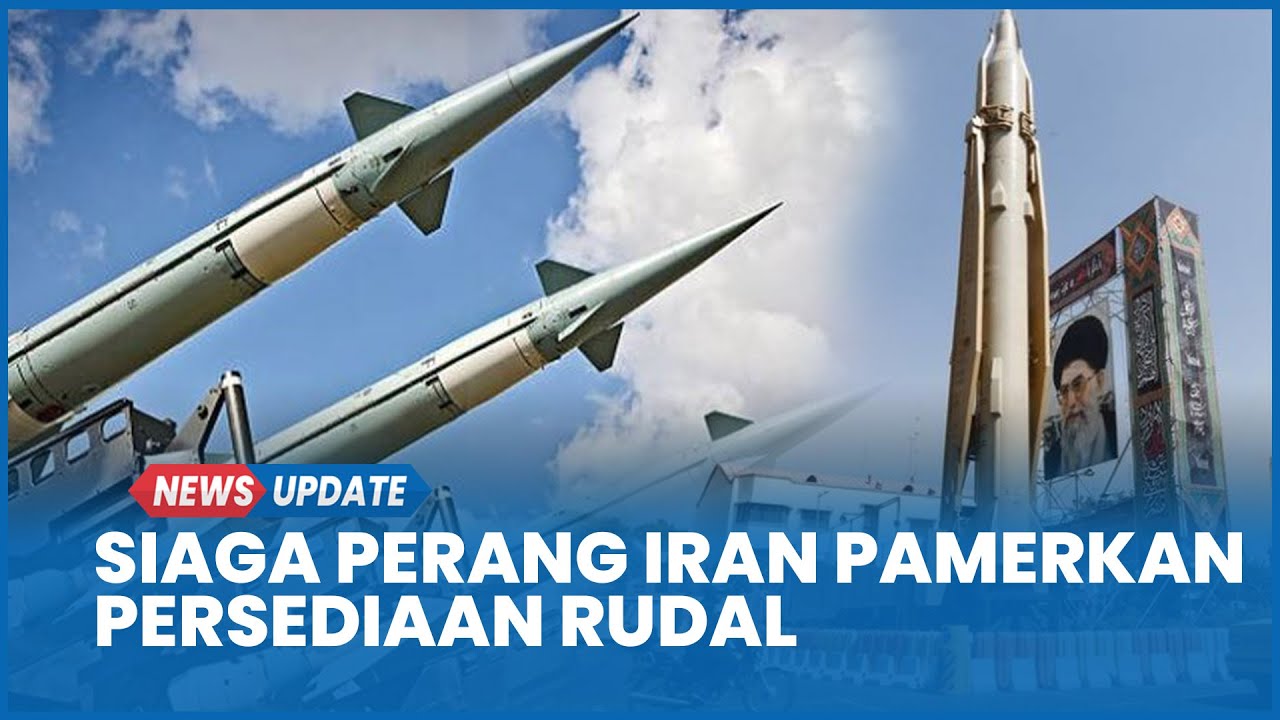 Siaga Perang, Iran Pamerkan Persediaan Rudal di Tengah Ancaman Intervensi Trump
