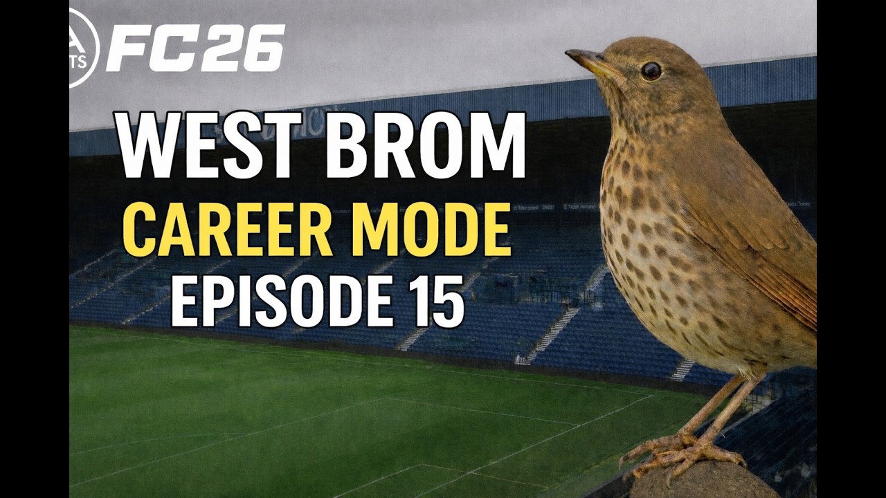 EA FC 26 | West Brom Career Mode | Episode 15 | CARABAO CUP DRAMA!