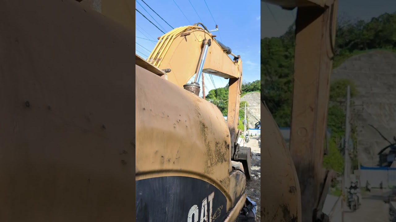 Part 03  Cara setting main pump cat 320D #fyp #alatberat #excavator #mechanic #reels @everyone 