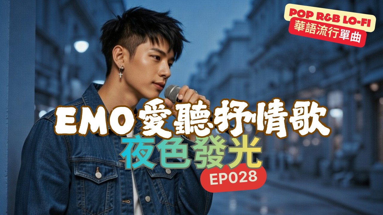 【emo愛聽抒情歌ep028】《夜色發光》| 訂閱我，每週給你好音樂~