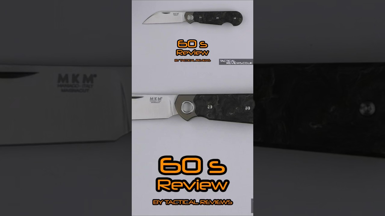 MKM Jaques - a modern slip joint Folding Knife - Sixty Second Review