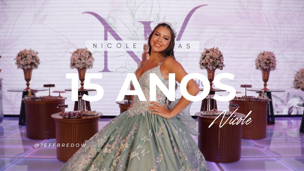 Festa de 15 anos na Richesky - Nicole