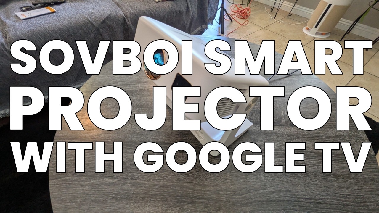 Умный проектор Sovboi S61Pro с Google TV &ndash; уличный проектор 2000 ANSI 1080p с поддержкой 4K.