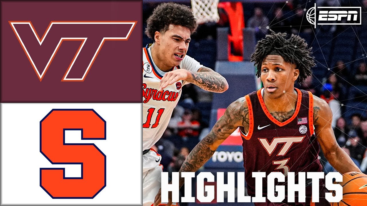 Virginia Tech Hokies vs. Syracuse Orange | Full Game Highlights | ESPN College Basektball