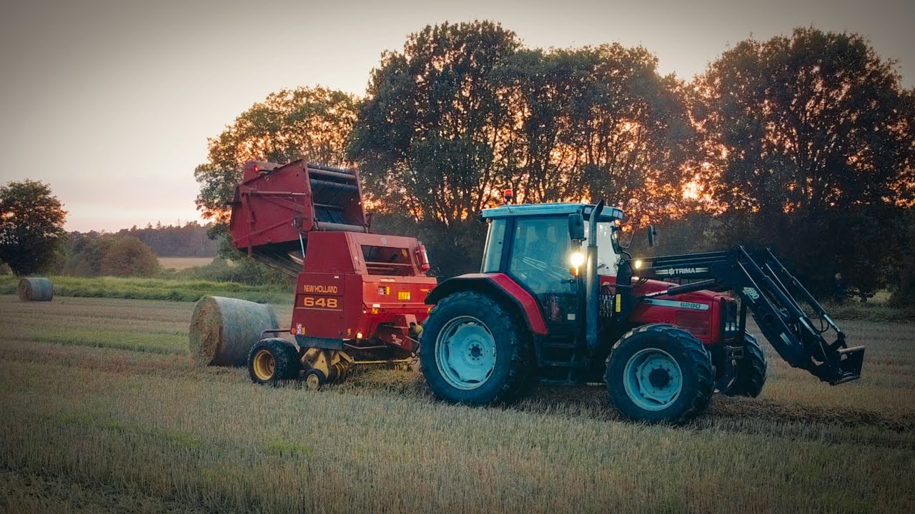 Sista chansen att pressa halm 2023 🚜 & en utflykt | Sommar på en småskalig gård | # 349