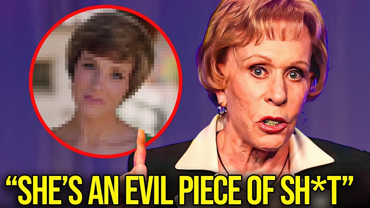 Carol Burnett Never Forgave this One Co-star, Guess Who!
