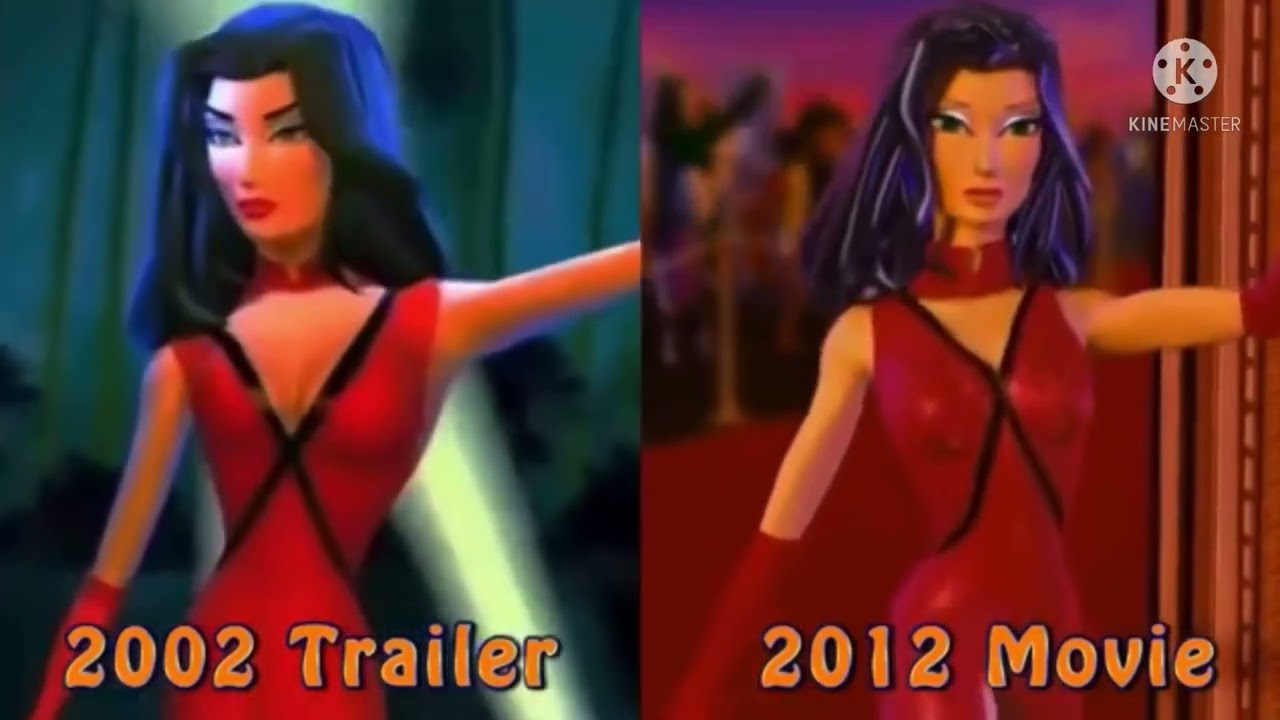 Comparison:2002 Foodfight! trailer vs 2012 Foodfight! Movie