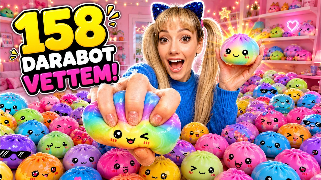 158 DARAB😱 SQUISHY DUMBLINGOT BONTOK KI‼️😍 #squishy #dumpling