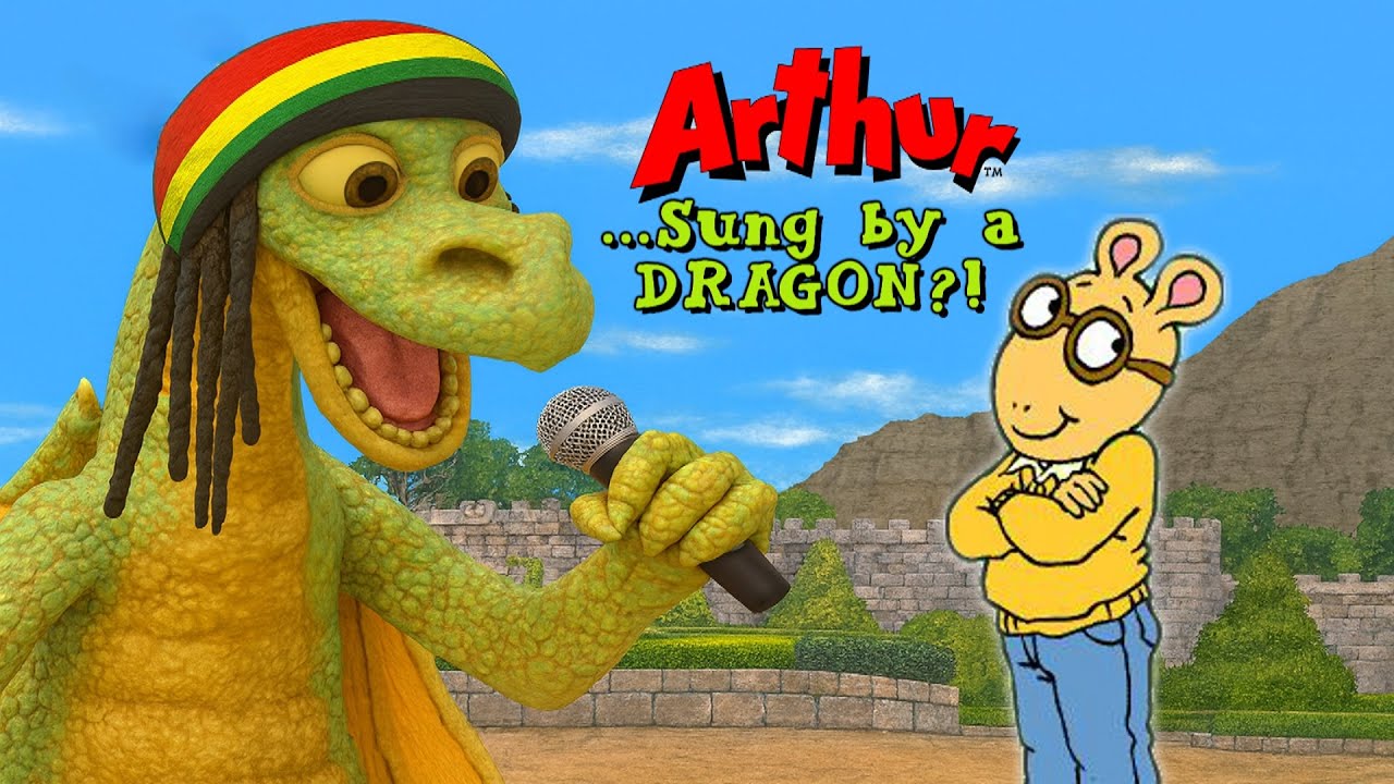 The Arthur Theme Song... Sung by a Dragon?! 🐲🎤👓