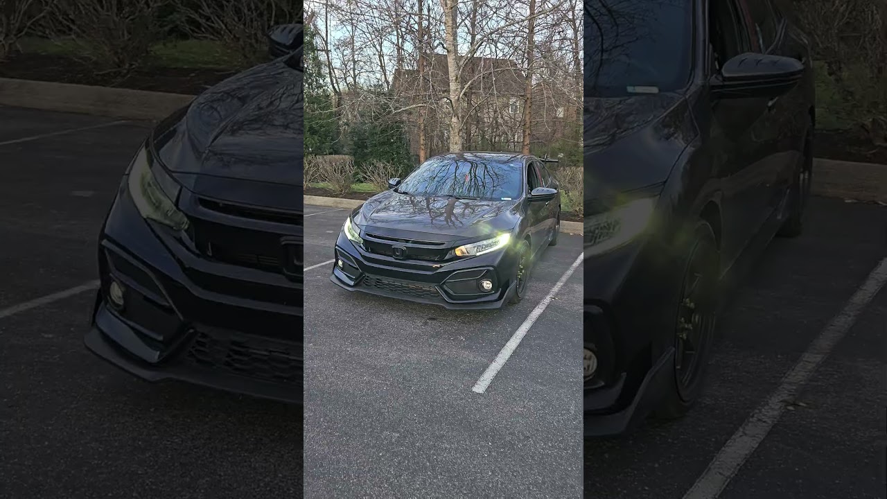 2020 honda civic sport touring complete #music #civic #wecaneasromans #carbonfiber #seibon