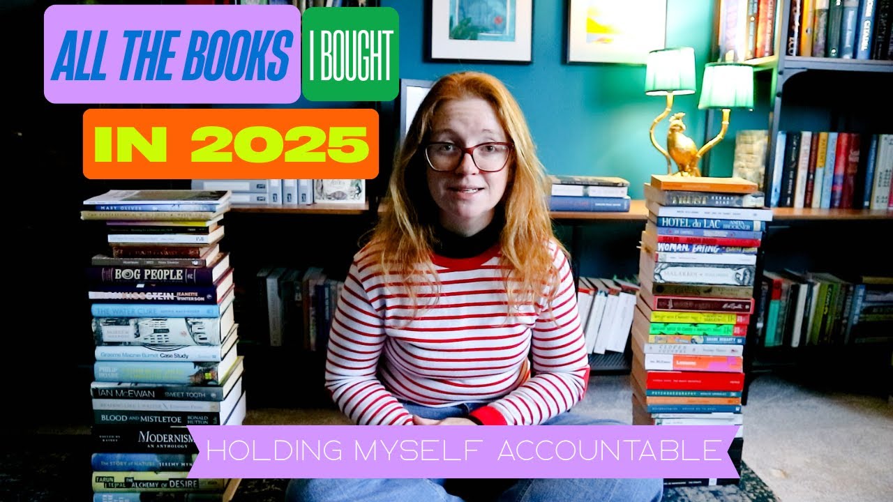 A book haul but make it about conscious consumerism