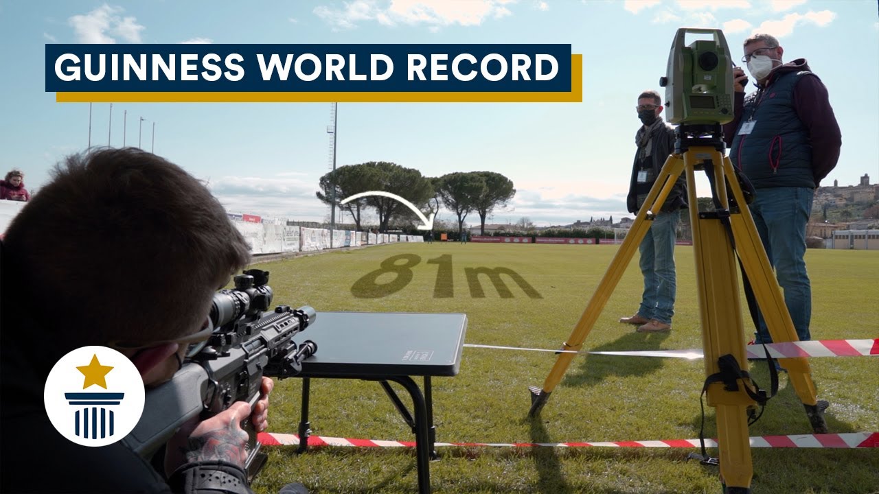 Ha superato 80m con 1 joule • Airsoft Guinness World Records - Nikk Sakk