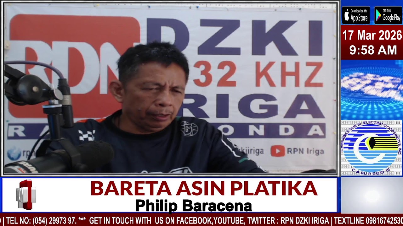 BARETA ASIN PLATIKA| MAR 17,2026