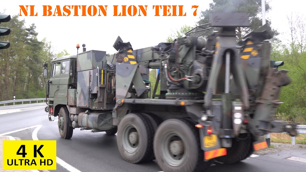 NL Manöver Exercise Bastion Lion 2025 Teil 7 Marschkolonnen